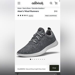 GENTLY USED allbirds Men’s Wool Runner size 12